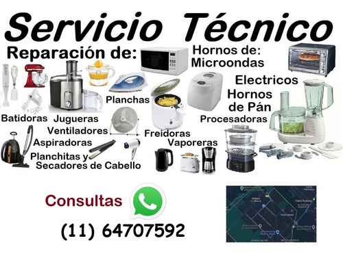 Servicio Técnico - Reparación Pequeños Electrodomesticos