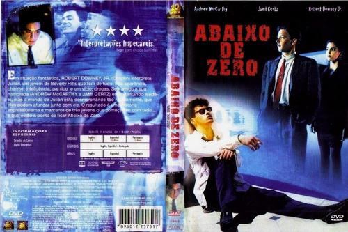 Abaixo De*zero(1986)robert Downey Jr+andrew Mccarthy+j.gertz | MercadoLivre