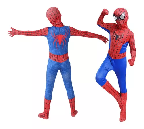 Fantasia Homem Aranha Infantil Peter Parker Marvel Top Luxo