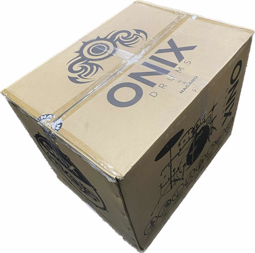 Bateria Acústica Onix Smart By Nagano Branca Novo Original