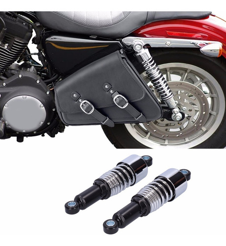 Par De Amortiguadores De Motocicleta De 10,5 Pulgadas, Ajust