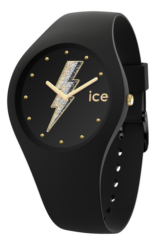 Ice-watch Reloj De Cuarzo Ice Glam Rock Para Mujer, Negro -.