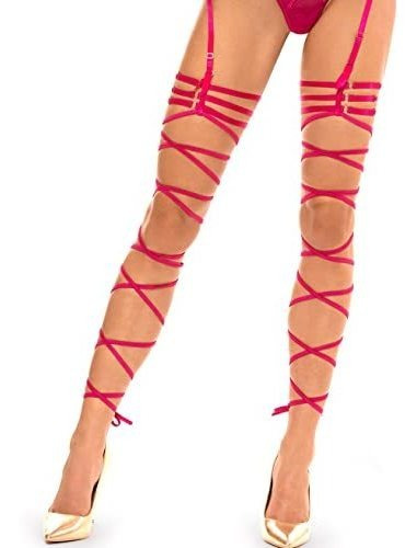 Mujer Lencería Sexy Strappy Garter Straps Stockings 5w8xw
