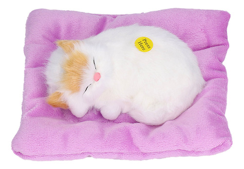 Simulación De Juguete De Gatito Durmiendo Con Gatos Falsos