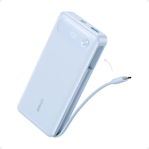 Power Bank Anker De 20.000 Mah Con Cable Usb-c De Carga Rápi