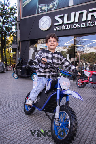 Mini Moto Electrica Ninos Sunra Envios + Casco / E