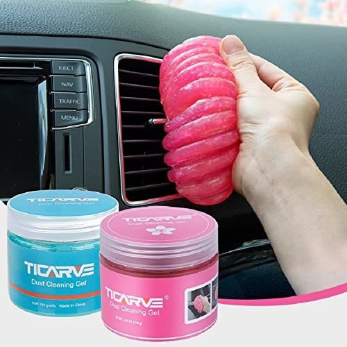 Ticarve Limpieza De Gel Car Putty Slime Para Detalle Hxvhm