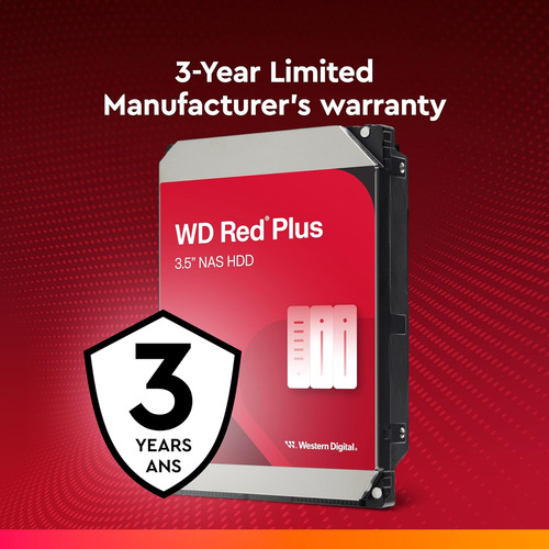 Western Digital Wd Red Plus De 8 Tb Nas Disco Duro Interno H