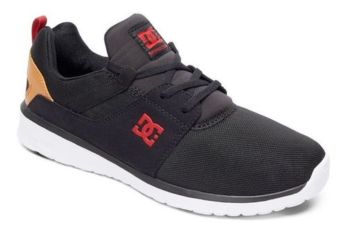 Zapatillas Dc Shoes Mod Heathrow Negro Marron Rojo