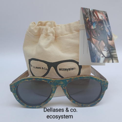 Óculos De Sol De Madeira Unissex De Llases & Co.
