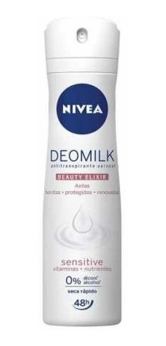 Desodorante Aerosol Nivea Milk Sensitive 150g