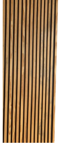 Panel Alistonado En Madera Maciza - Apliques Pared