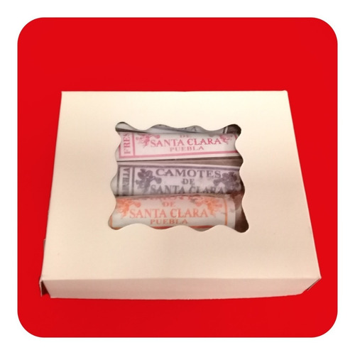 Imagen 4 de 4 de Camotes Poblanos Dulce Típico Artesanal Caja 10pz Puebla Dlt