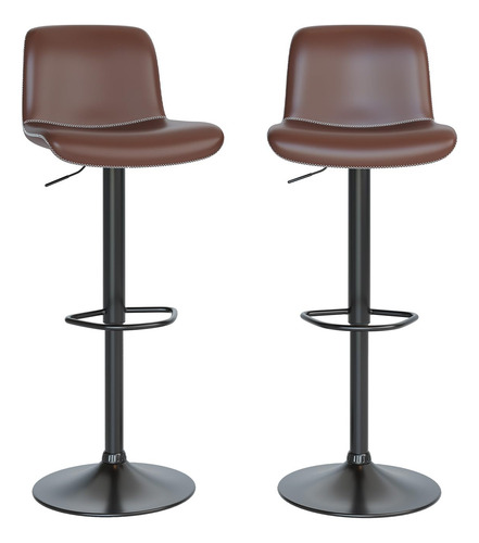 Cuisinsmart Juego De 2 Taburetes De Bar Giratorios