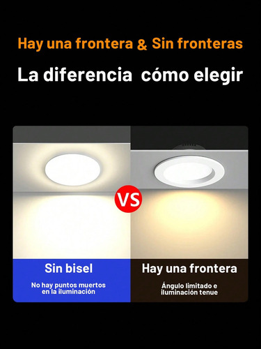 10pz 30w Lámpara Techo Led Ahorro Energético Luz Fria 6500k
