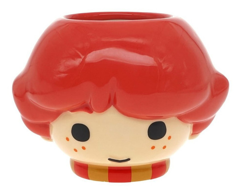 Harry Potter Taza De Ron Kawaii Color Naranja Ron Weasley