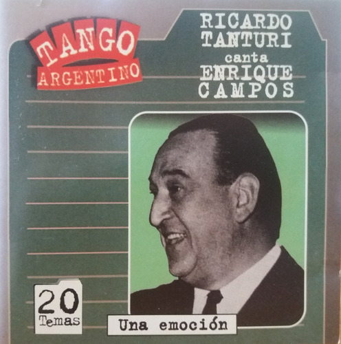 Ricardo Tanturi - Canta Enrique Campos Cd 