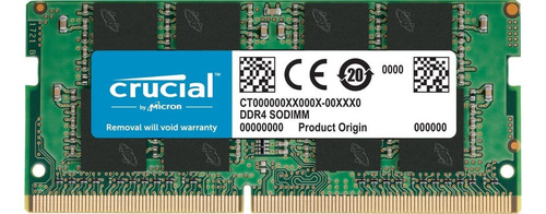 . Memoria Crucial 16gb Ddr4 2400mhz Soddim .