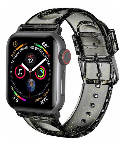 Malla Silicona Para Apple Watch (42/44mm) Iiteeology [jddrd]