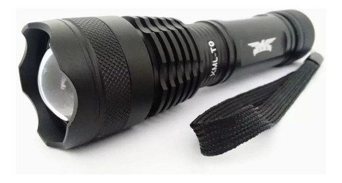 Imagem 2 de 12 de Lanterna Tatica Led Cree T9 Policial Recarregável Com Zoom