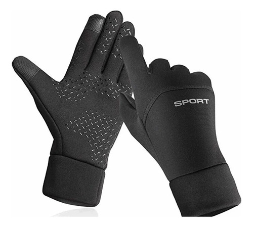 Guantes Térmicos Bicicleta Deporte Touch Frio Antideslizante