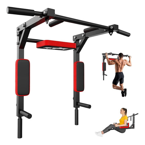 Barra Dominadas Ejercicios Home Multifuncional Gym 8 En 1
