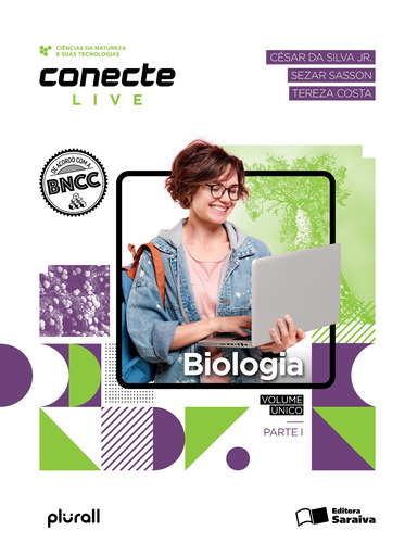Conecte Live - Biologia - Volume único, de Sasson, Sezar. Editora Somos Sistema de Ensino, capa mole em português, 2020