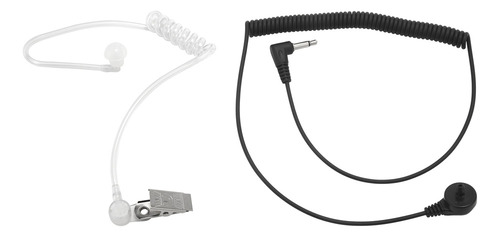 Nova Auriculares De Vigilancia/receptor De 3,5 Mm Rhf 617-1n
