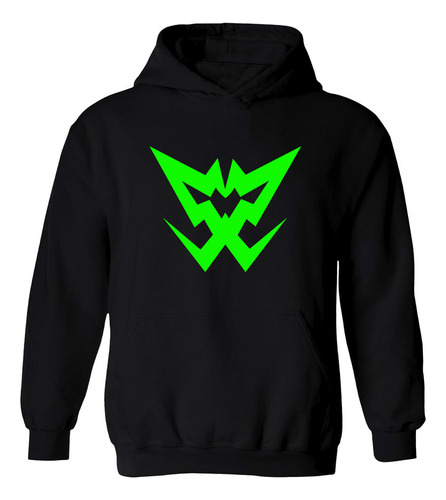Buzo Negro Lit Killah Snipez Trap Hoodie Frisa Algodón