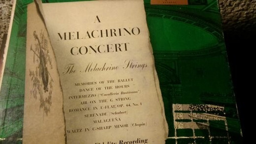 A Melachrino Concert
