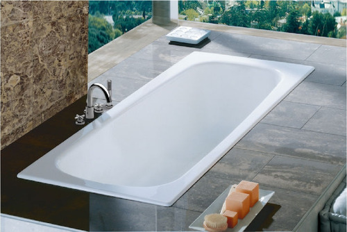Imagen 4 de 5 de Bañera Roca Sacha Enlozada Antideslizante 150 X 70 Blanca Ahora 12 Y 18