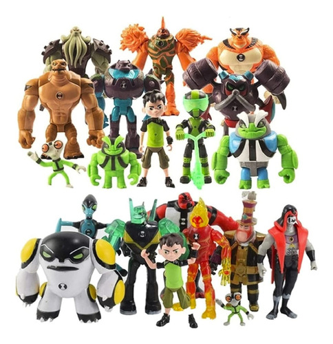 Juego De 20 Figuras De Acción Omnitrix