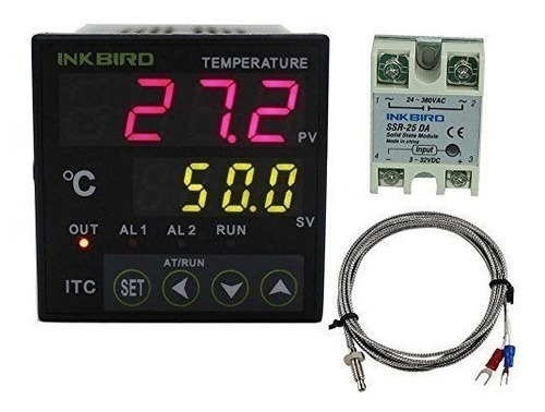 Inkbird 220v Pid Controlador De Temperatura Digital Termosta