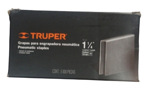 Grapas Para Engrapadora Neumática Truper 32mm (1  1/4 )