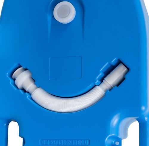 Caixa De Esgoto P/ Água Cinza E Negra Portátil C/ Roda 25ls Cor Azul