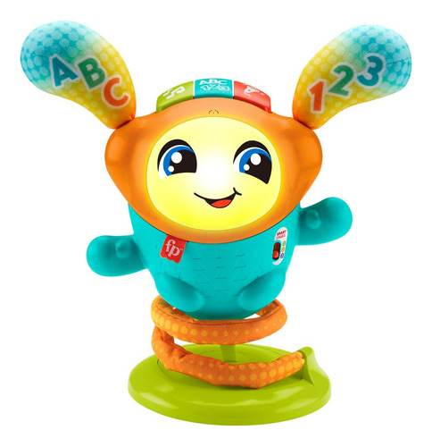 Imagen 1 de 5 de Fisher-price Dj Bouncy Salta Y Aprende Mattel Hjp93 Bestoys