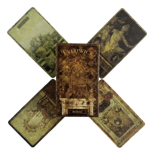 Baralho De Cartas Tyldwick 78 Tarot A | Oracle English Visio