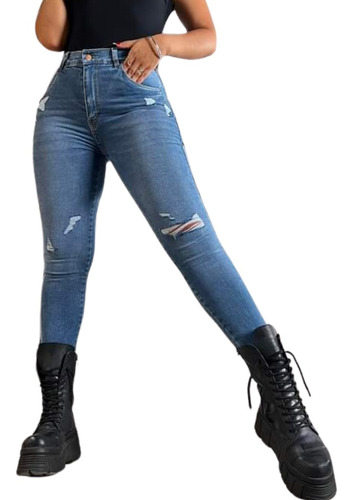 Jeans Denim York Las Locas Original 