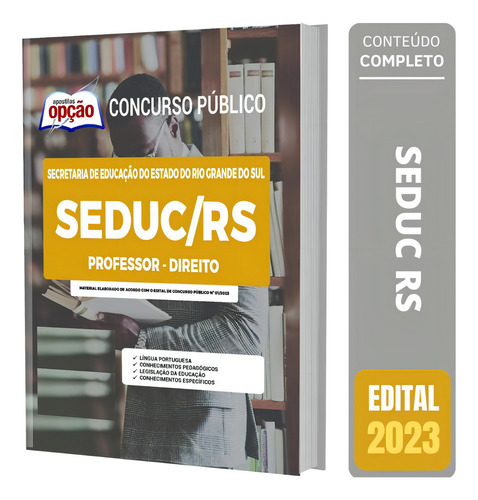 Apostila Concurso Seduc Rs - Professor - Direito