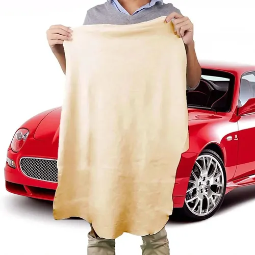 Toalla De Microfibra Súper Absorbente Para Lavar Y Secar El Coche - Color Amarillo - 1 Unidad