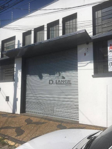 Imagem 1 de 5 de Barracão Para Alugar, 300 M² Por R$ 4.950,00/mês - Vila Industrial - Campinas/sp - Ba1095