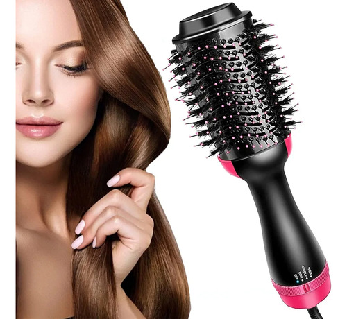 Cepillo Secador De Cabello Voluminizador Alizador 3 En 1