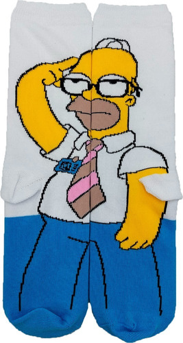 Medias Largas Los Simpsons Homero  Intelectual Baloo Toys