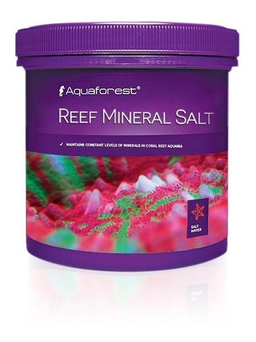 Reef Mineral Salt Aquaforest 400g Balling Desbalanço Ionico