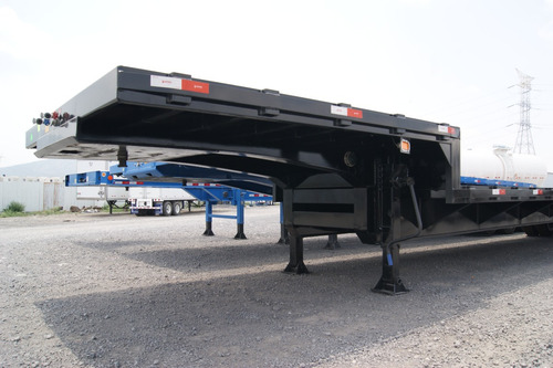 Remolque Atro Cama Baja 40 A 50 Pies 2 Y 3 Ejes Lowboy