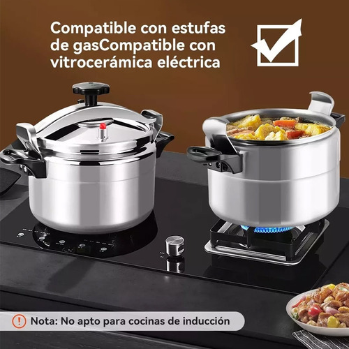 11l Olla A Presión De Aluminio Multifuncional Gran Capacidad