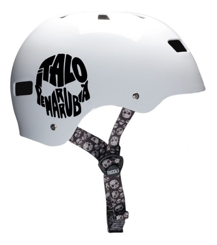 Capacete Italo Penarrubia Pro Light Model Branco Tamanho M: 58cm - 60cm