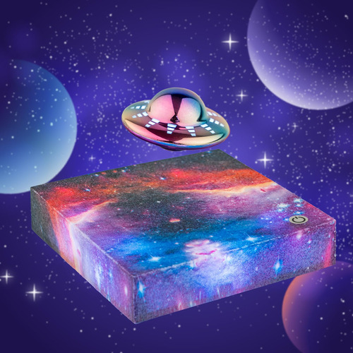 Lámpara Flotante Ovni 360 Rgb Magnética Para Dormitorio Color De La Estructura Color De La Pantalla