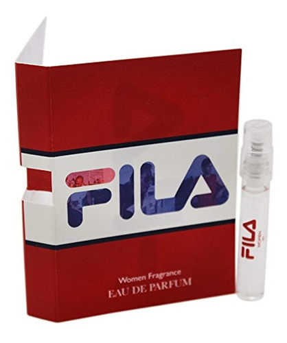 Fila Eau De Parfum Spray Vial Para Las Mujeres, 0,05 onza