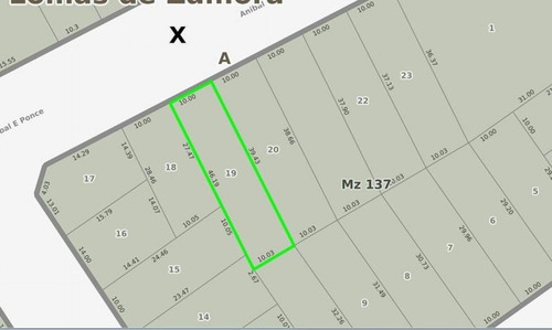 Imagen 12 de 12 de Lote De 10 X 40 C/losa De 200 M2 Y 2 Casas.precio Retasado.!